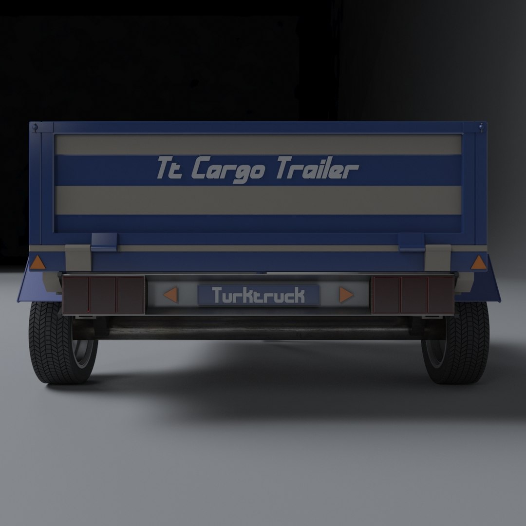 3D Model Trailer Vans - TurboSquid 1344487