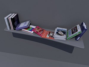 maya bookcase book