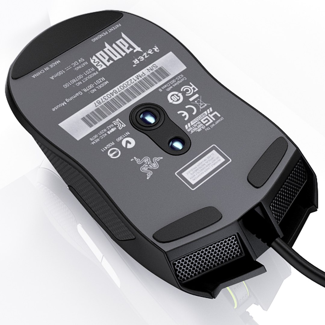 3d Model Mice Razer Taipan
