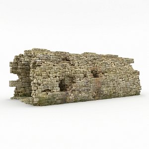 stone cliff 3d model