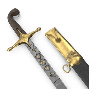 3D ottoman sword