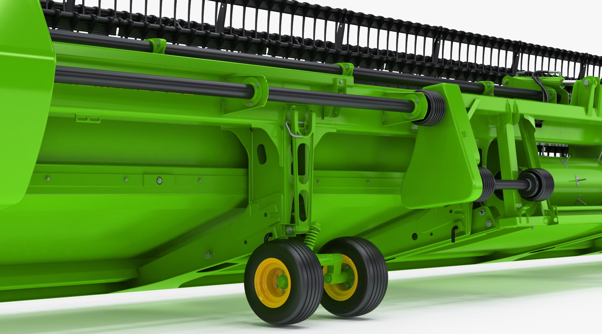3D generic combine draper head - TurboSquid 1346664