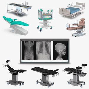 Medical Equipment 3D Models Collection 3