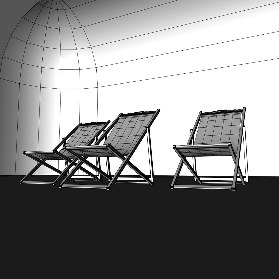 beach chair 3D model https://p.turbosquid.com/ts-thumb/jj/pFG6Kw/BZnYjEaa/beachchair_wireframe/png/1540561905/1920x1080/fit_q87/581321323cbd8c4dee1bbb9dae80f098ec16d8bd/beachchair_wireframe.jpg