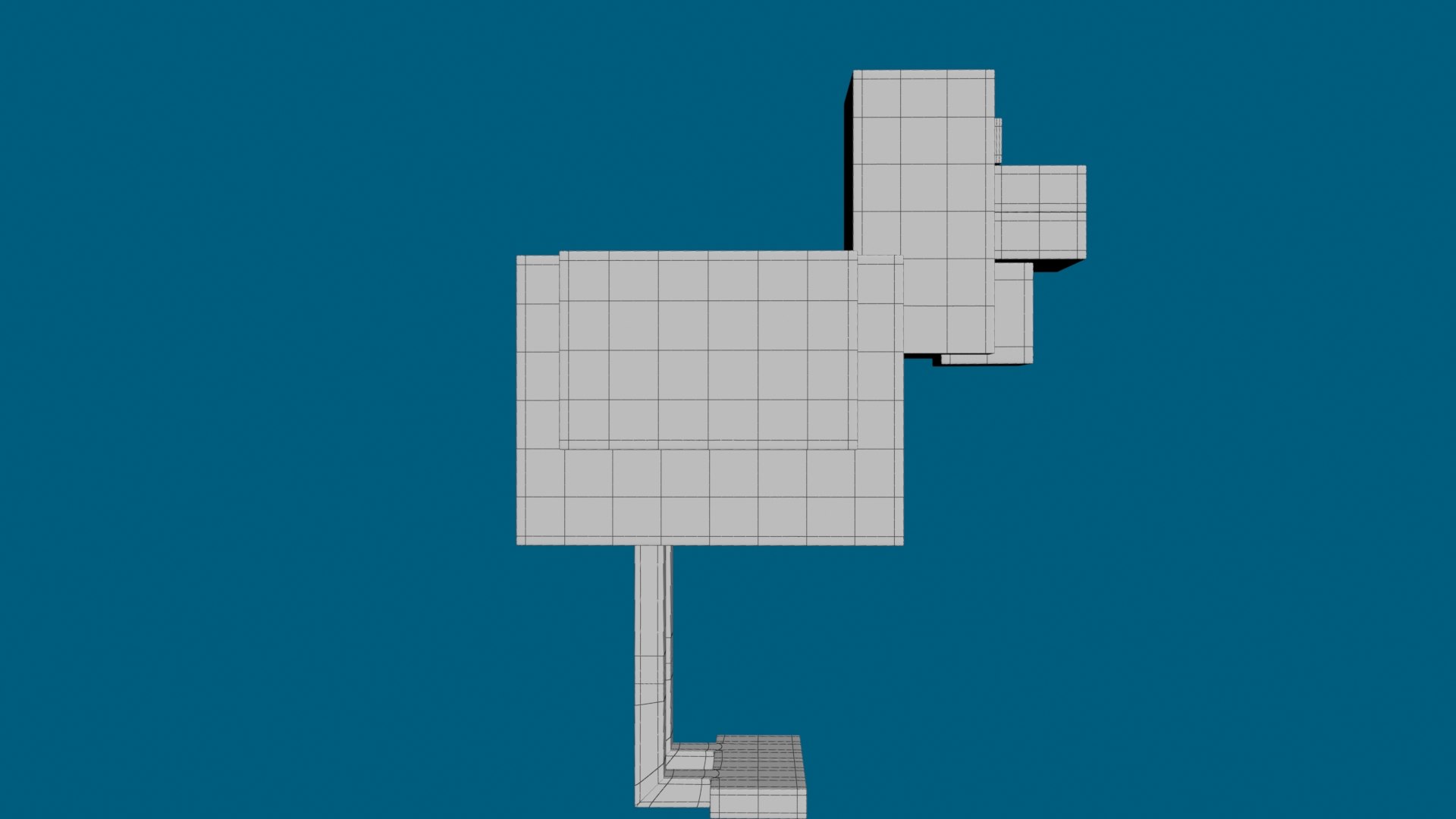 3D Model Minecraft Chicken Rigged - TurboSquid 1458954