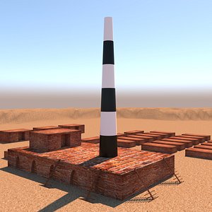 bangladeshi brick kiln 3D model