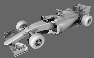 3D model standard formula car season