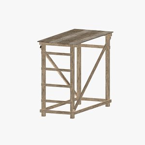 Low Poly Contruction Site Bundle 3D model