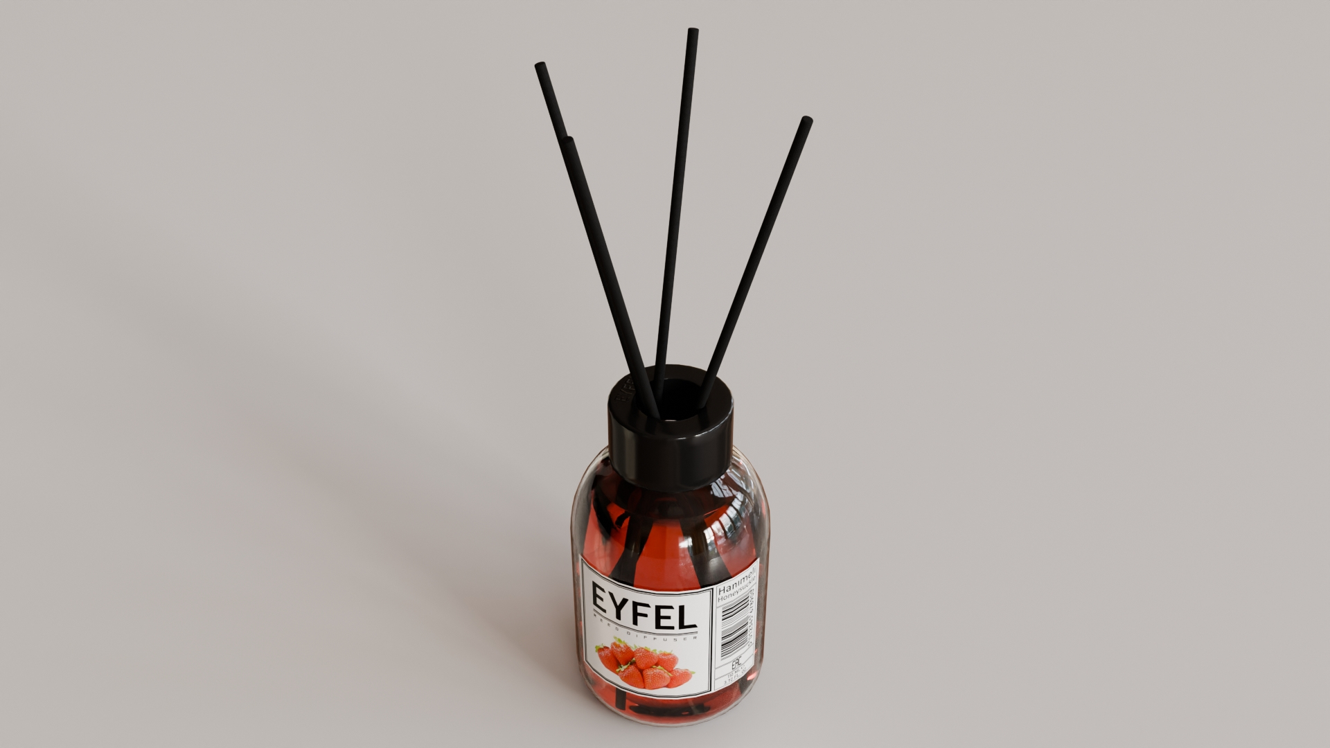 Eyfel Perfume Reed Diffuser Strawberry 3D Model - TurboSquid 2394922