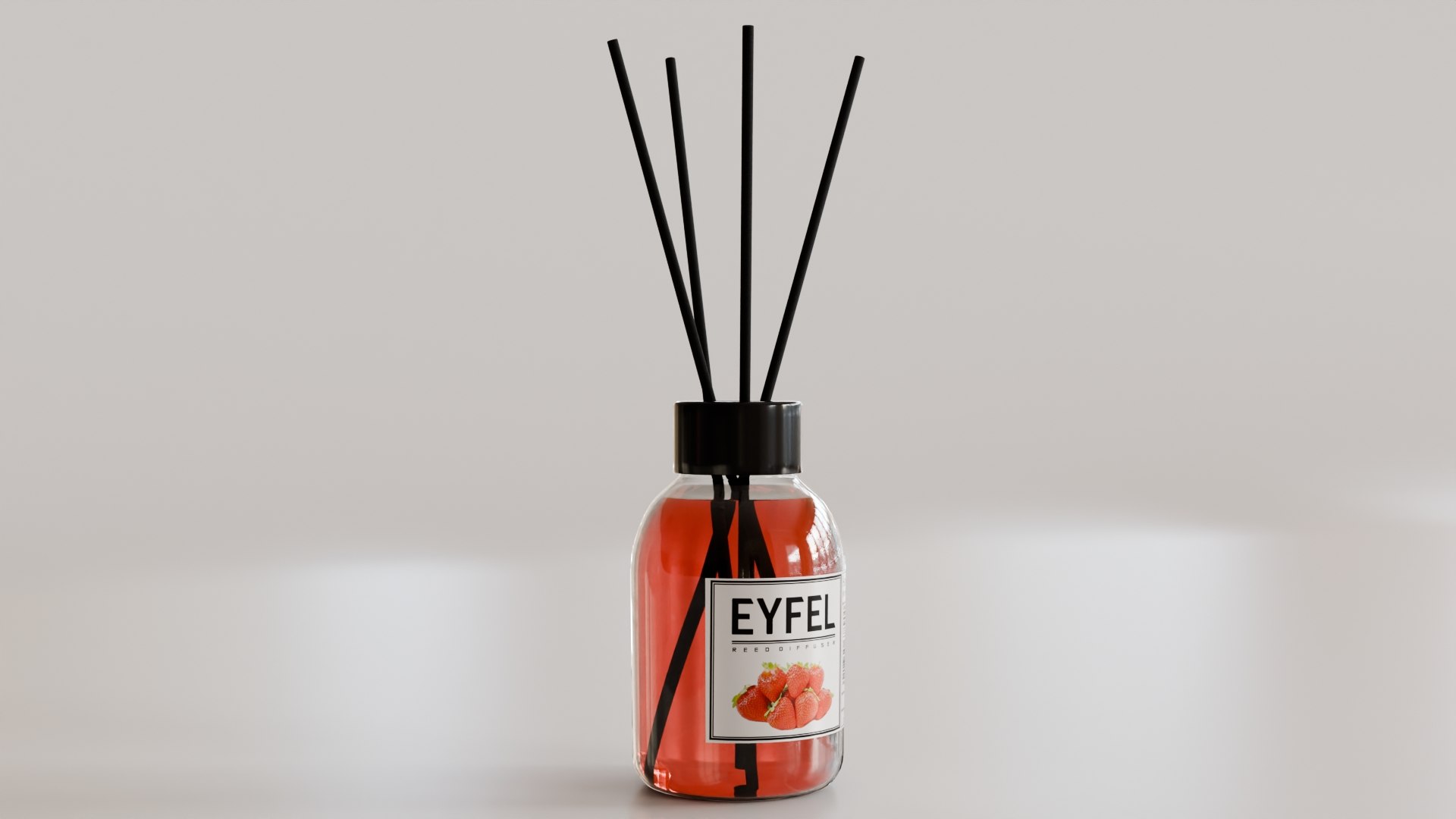 Eyfel Perfume Reed Diffuser Strawberry 3D Model - TurboSquid 2394922