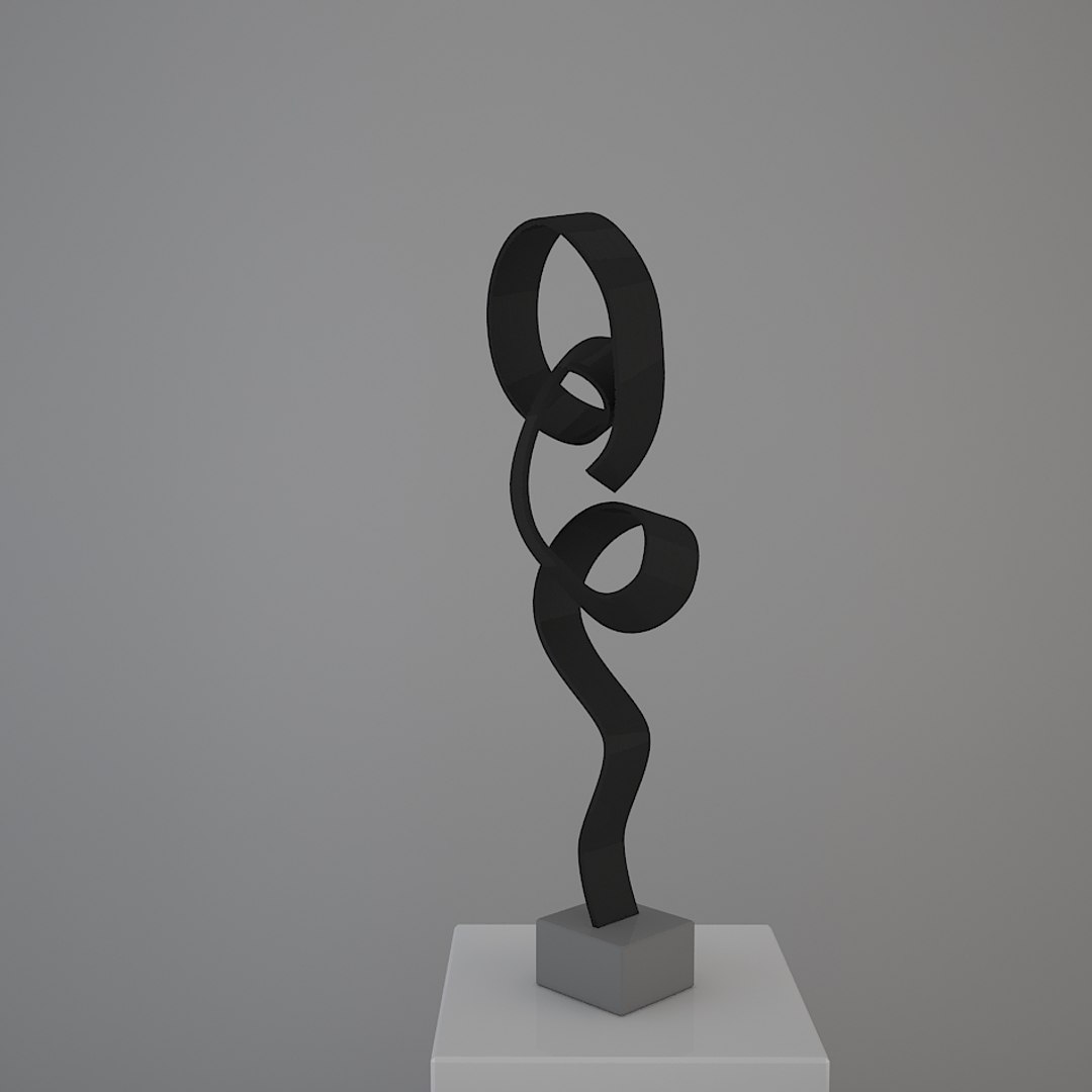3D Abstract Plastic Model - TurboSquid 1266650