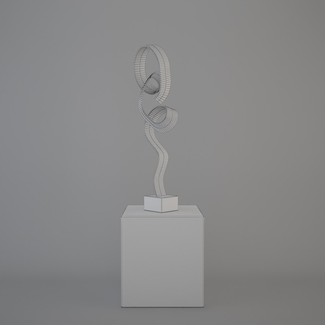 3D Abstract Plastic Model - TurboSquid 1266650