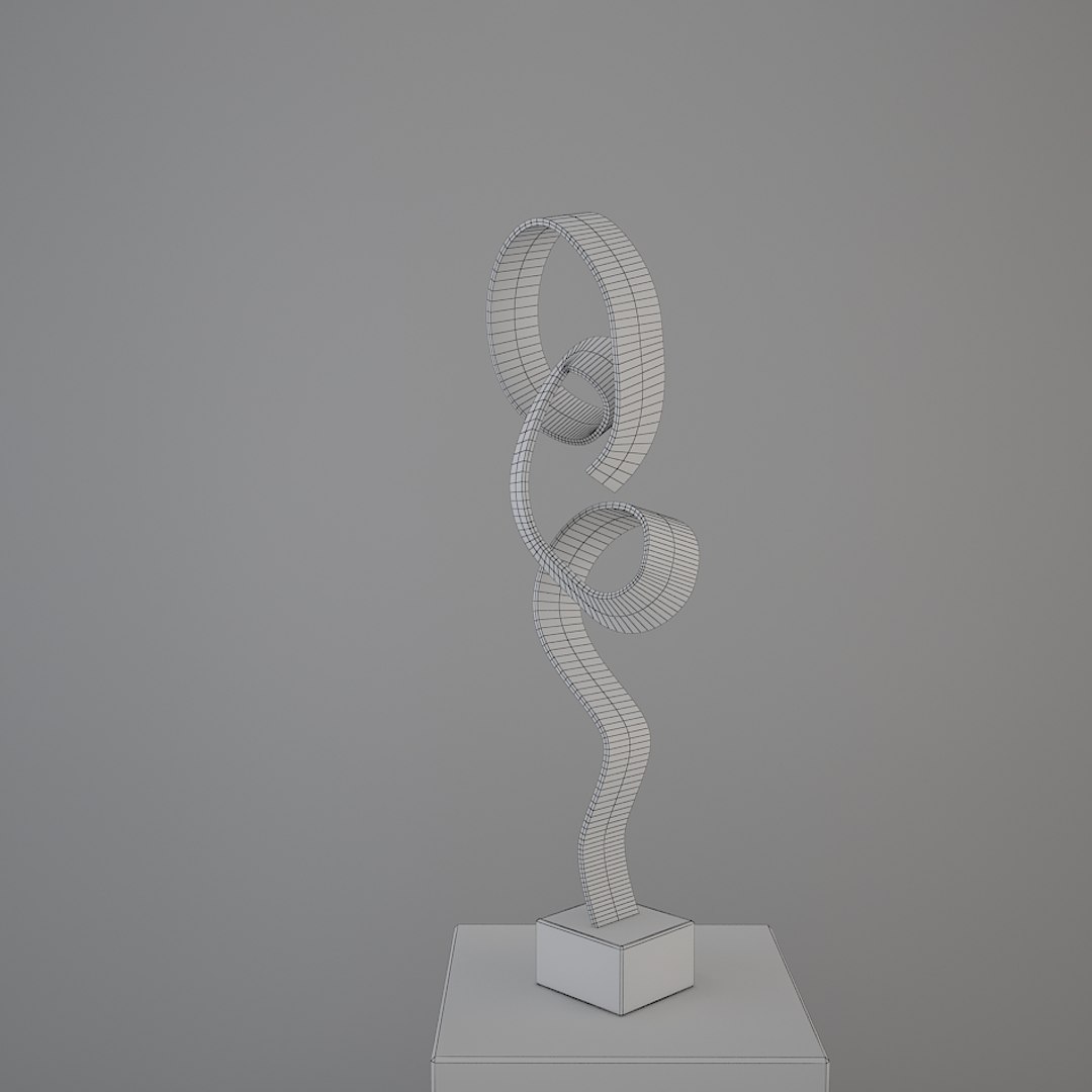 3D Abstract Plastic Model - TurboSquid 1266650
