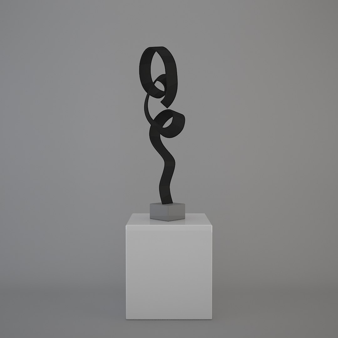 3D Abstract Plastic Model - TurboSquid 1266650