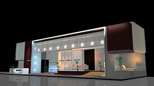 18x6 HIGH BRANDING EXHIBITION BOOTH