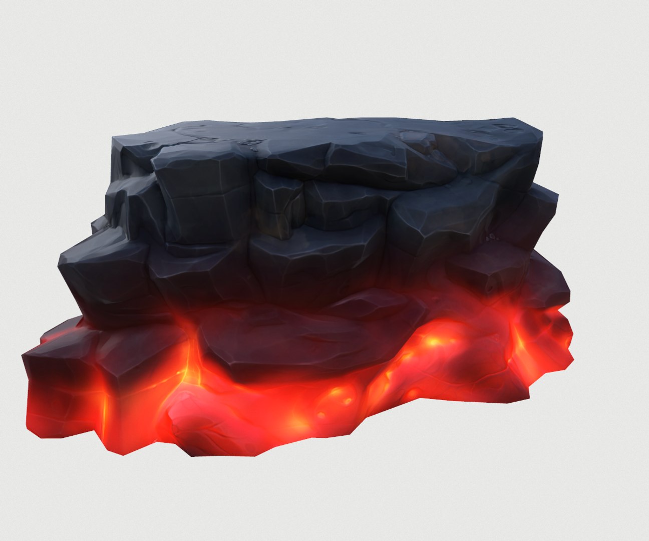 Volcanic Rock 3D Model - TurboSquid 1158665