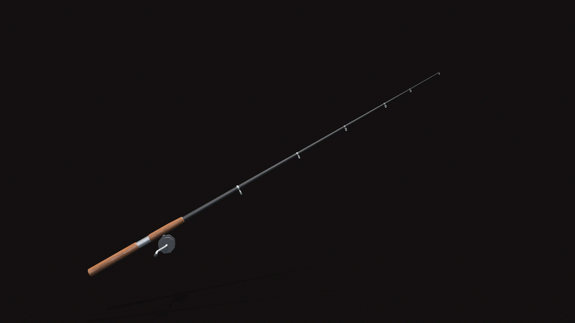 3D Medieval Fishing Rod 08 - TurboSquid 2326288