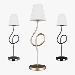 3D table lamp 814913 champagne