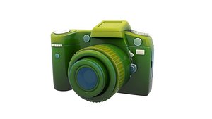 3D stylish cartoon camera