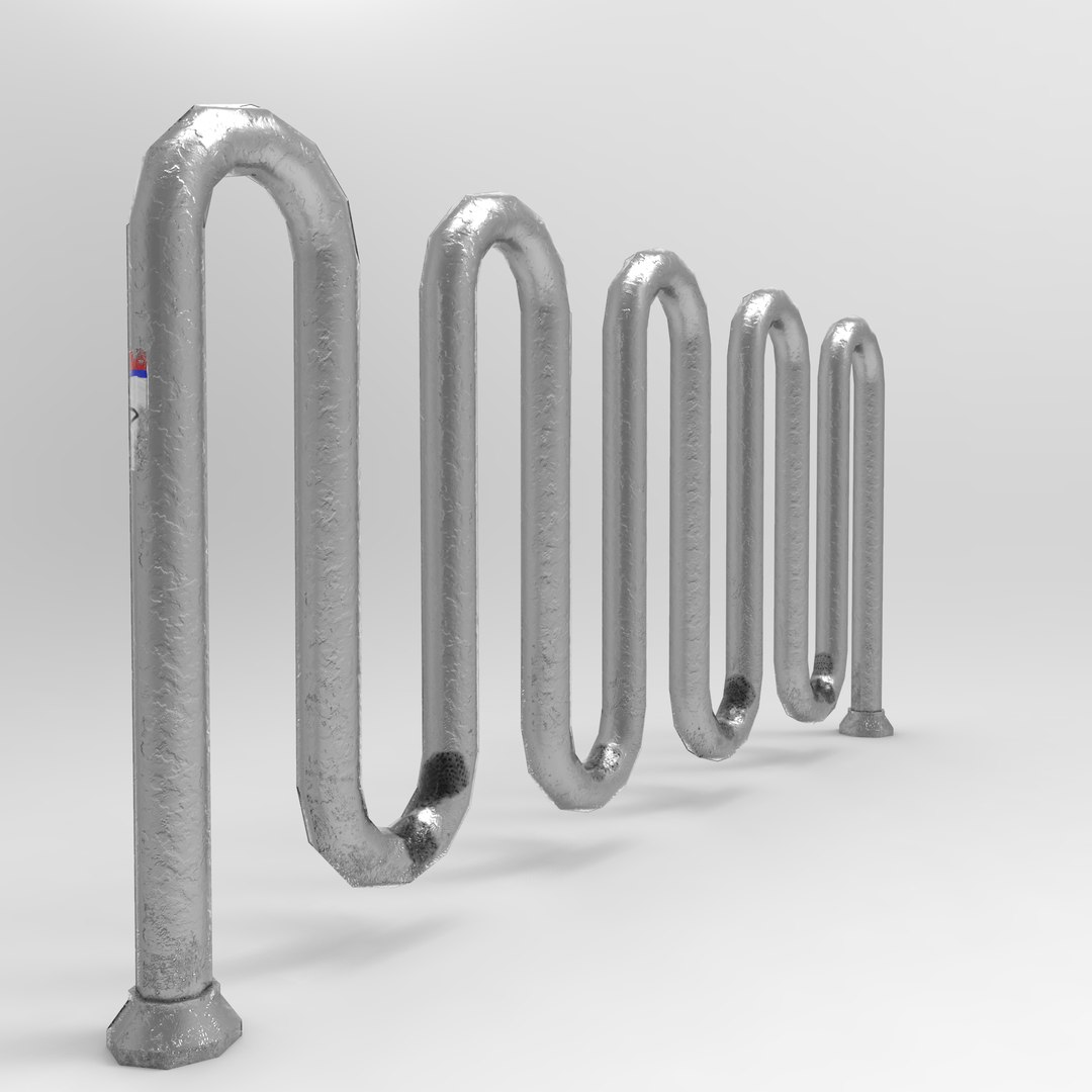 Bike rack 3D model - TurboSquid 1530634