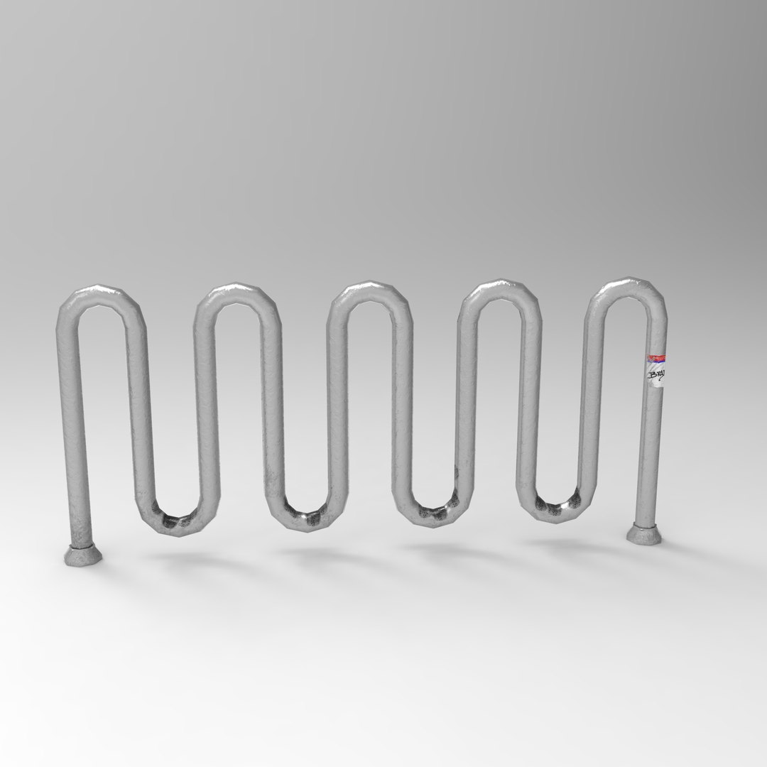 Bike rack 3D model - TurboSquid 1530634
