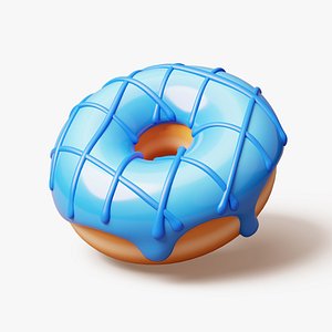 Blue Donut