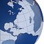 Globe3D Kit continents Max