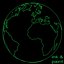 Globe3D Kit continents Max