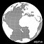 Globe3D Kit continents Max