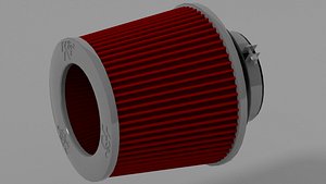 KN UNIVERSAL CHROME FILTER 3D model