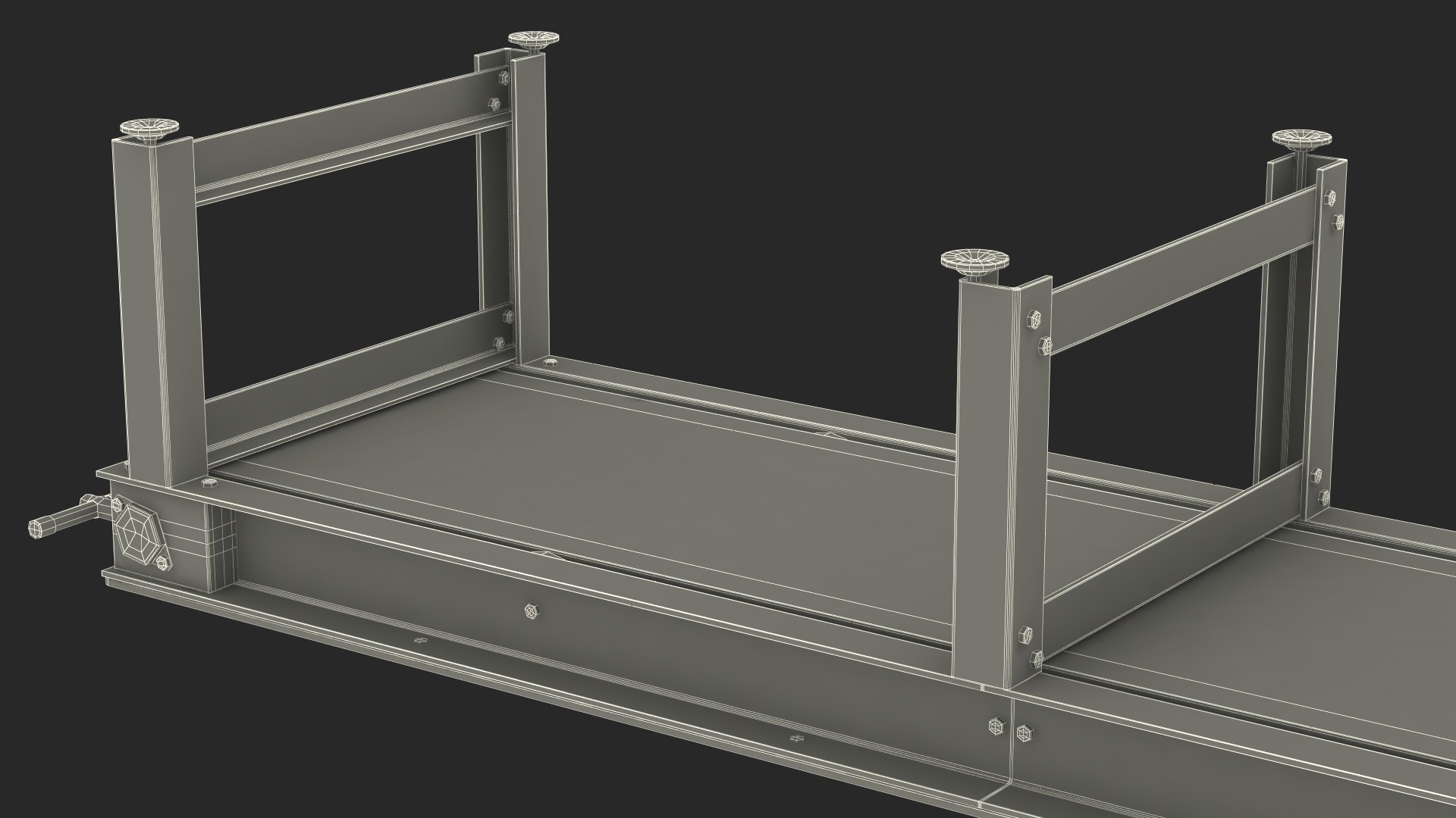 Belt Conveyor 3D model - TurboSquid 2118227