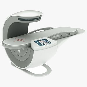 3D Sci-Fi Medical Bed