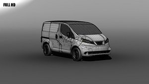 3ds max nissan nv200