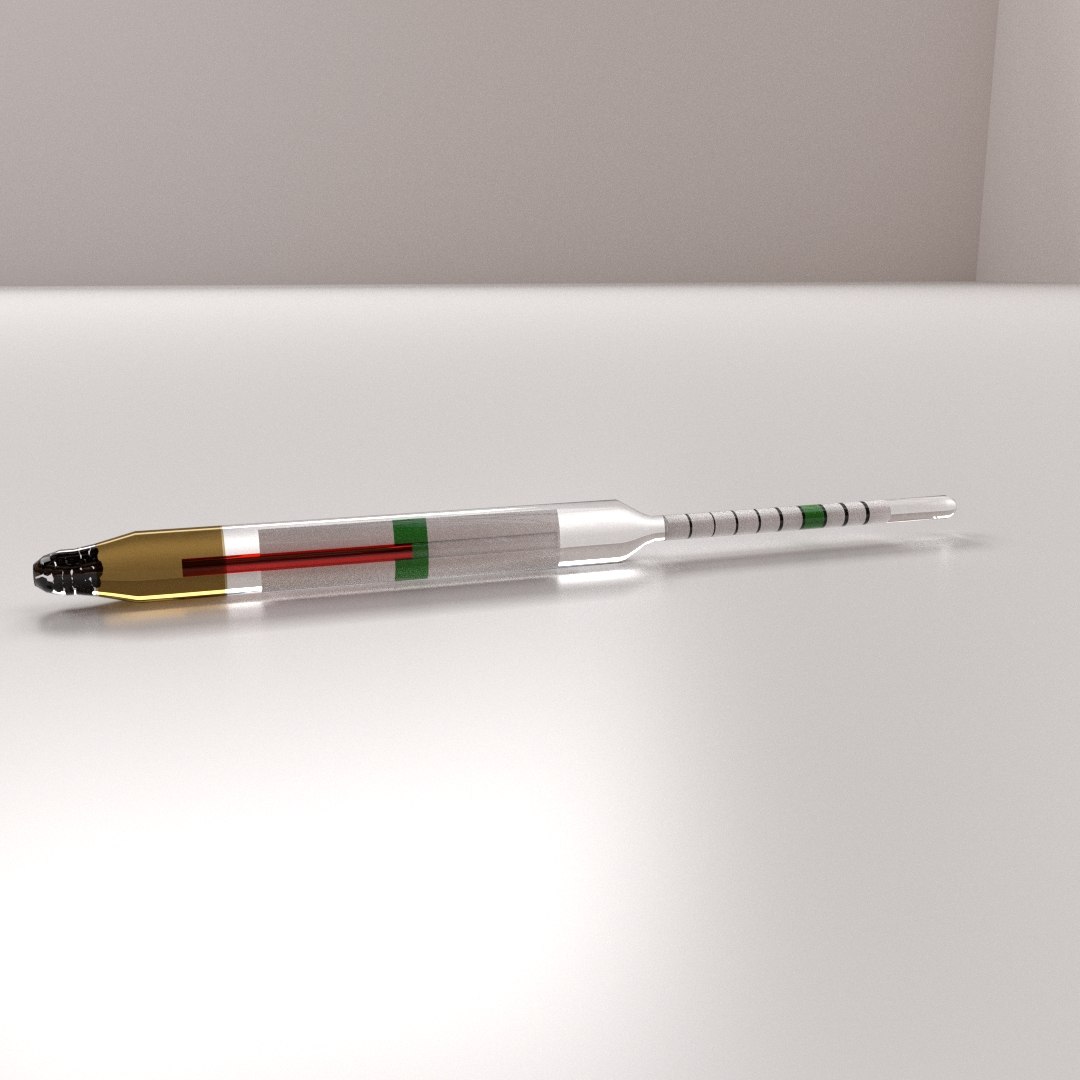 3D Model Floating Hydrometer - TurboSquid 1799654