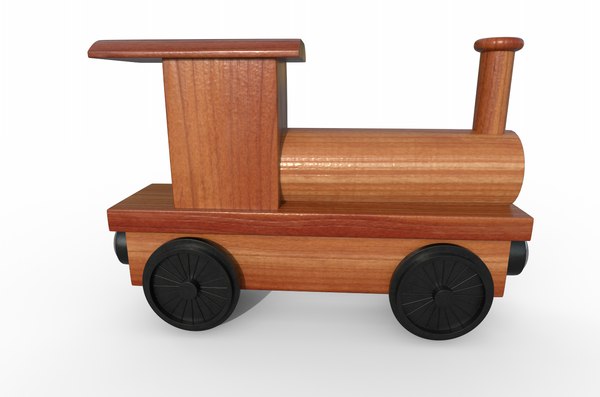 3D Toy Train Engine model - TurboSquid 1729783