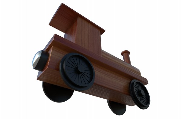 3D Toy Train Engine model - TurboSquid 1729783