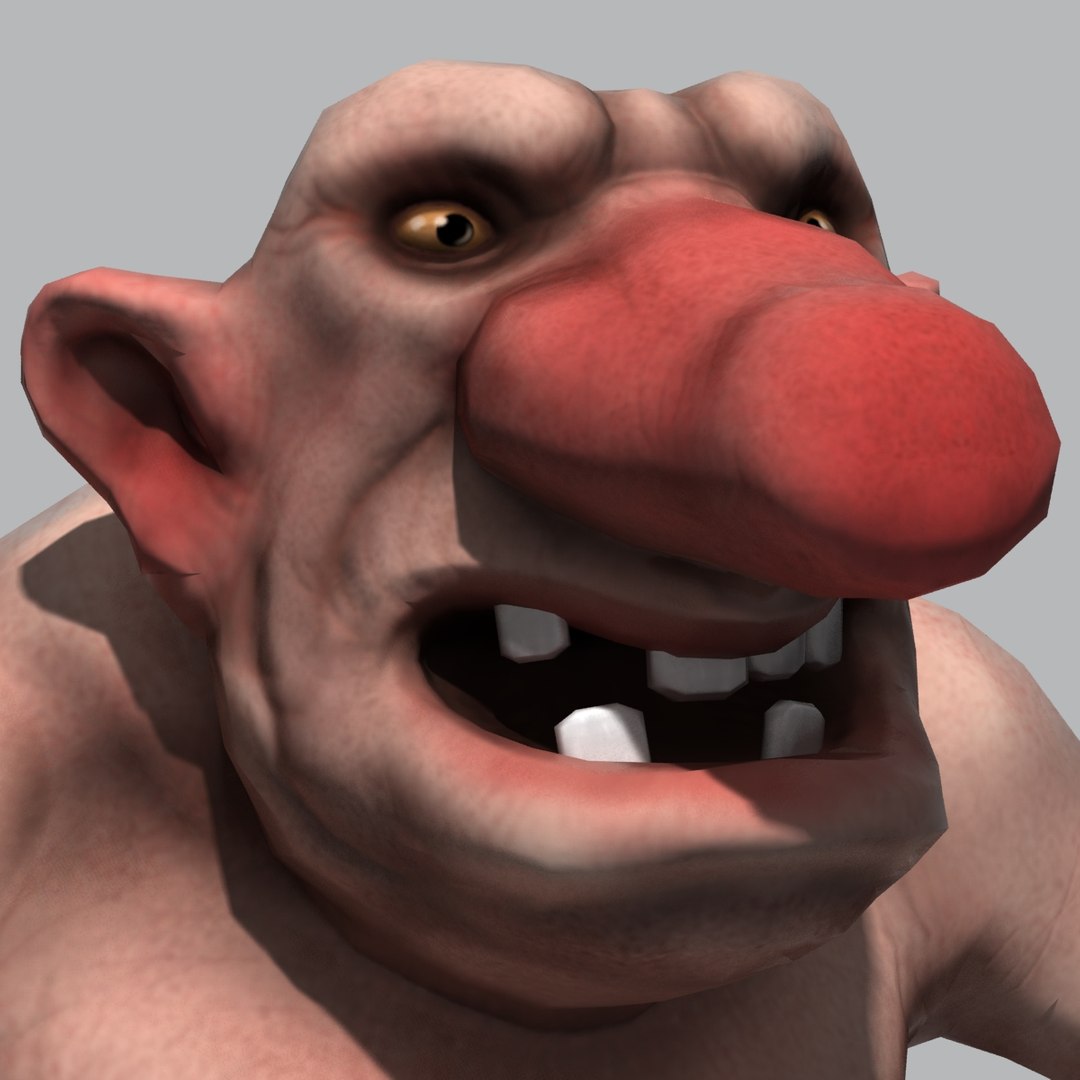 3ds Max Troll Creature