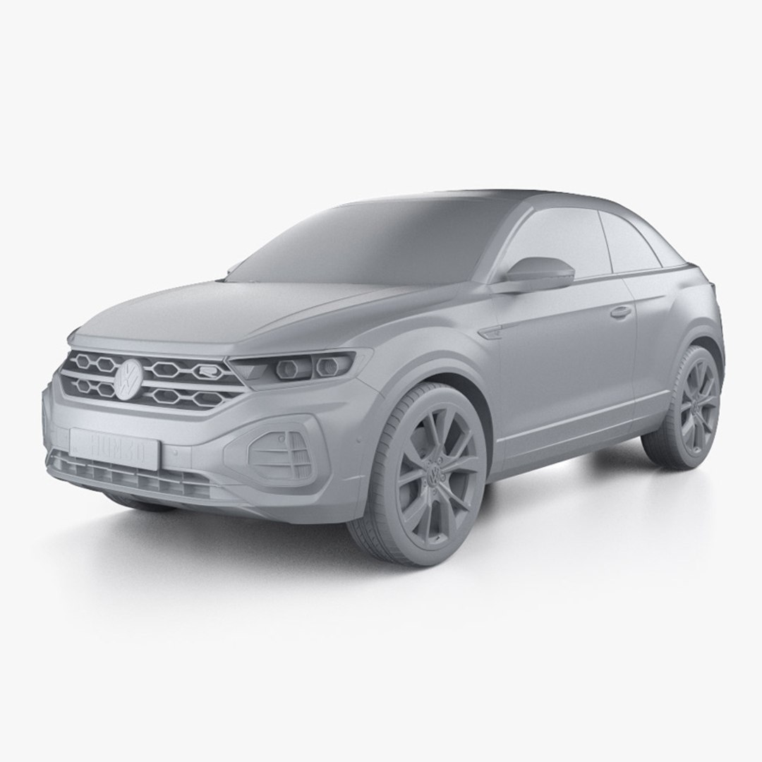 3D Volkswagen T-Roc R-Line cabriolet 2021 - TurboSquid 1945694