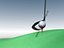 3d model golf driver