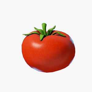 Cartoon Tomato 3D model