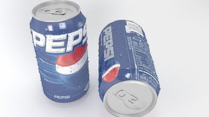 3D drink pepsi model