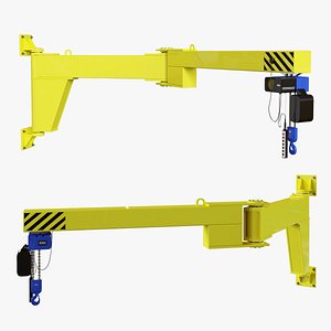 Wall Stahl Crane 3D model