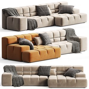 3D BB ITALIA Tufty Time Sofa