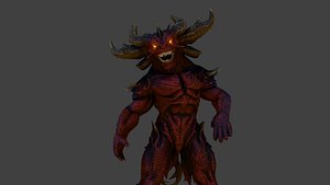 Horned Demon Creature