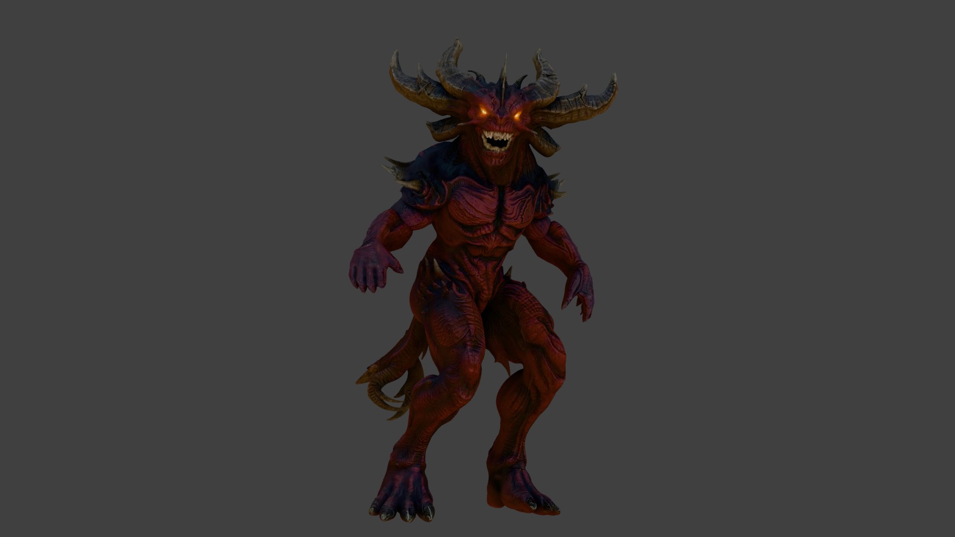 Horned Demon Creature model https://p.turbosquid.com/ts-thumb/jl/6PIpLV/kh/91/png/1775650402/1920x1080/fit_q87/e8a8c49e7d879cd2977e3a627eeb5ffb0a26fb77/91.jpg