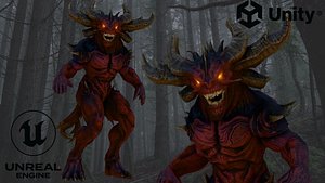Horned Demon Creature