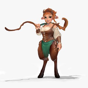 3D model Basil Anim Rig