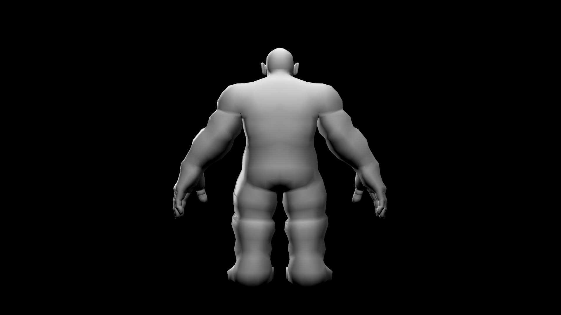 3D Dwarf Body Base - TurboSquid 1599034