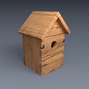 3ds max nest box wood