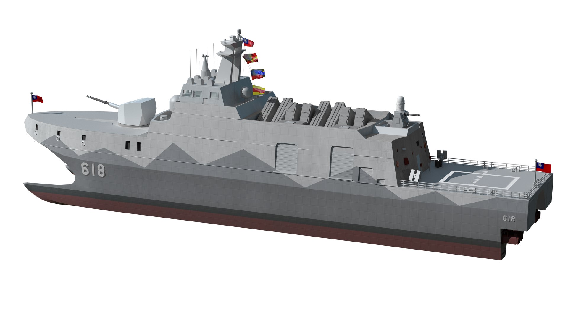 Taiwan China Tuojiang-class patrol ship Xunhai ship Tuojiang class missile boat 618 3D model https://p.turbosquid.com/ts-thumb/jl/LxdQ4u/ie/c_tmp.10/png/1720851903/1920x1080/fit_q87/7a08374cdd94c6a3ff239941801e31af57f75a40/c_tmp.10.jpg